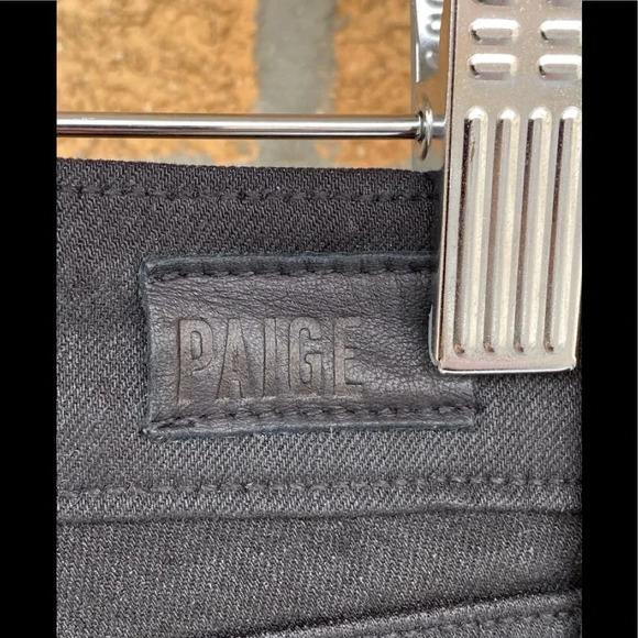 PAIGE  
Edgemont Ultra Skinny Black Silk Wash 26 - Picture 7 of 10